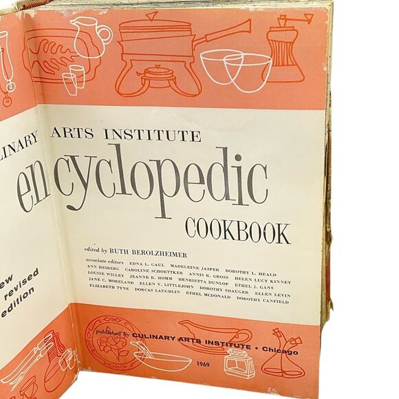 Culinary Arts Institute Encyclopedic Cookbook Hardcover Ruth Berolzheimer 1969 - Picture 6 of 11